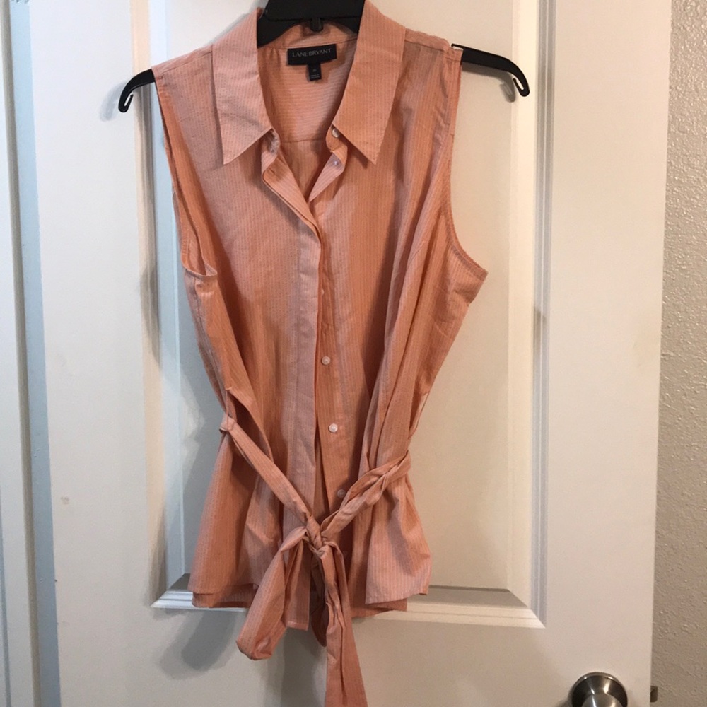 Tie waist shirt